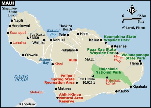 Maui Map