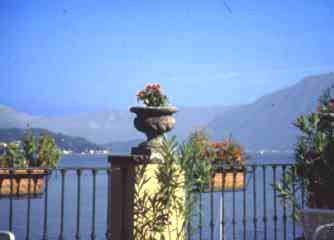 Lake Como and terrace