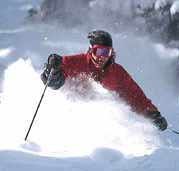 Powder skier