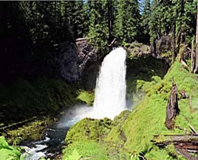 Sahalie Falls, Oregon