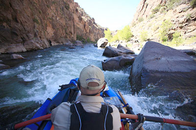 Running it Tight on the Gunnison River