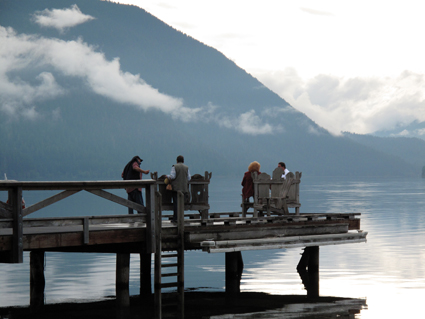 Lake Crescent pier