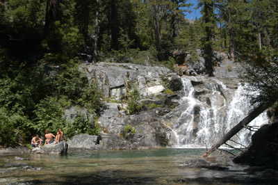 Lower Falls on the Canyon Creek Trail