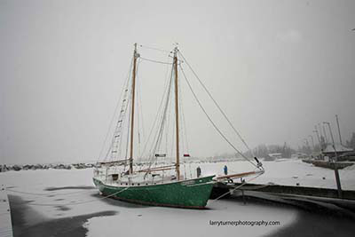 Lutsen winter mooring