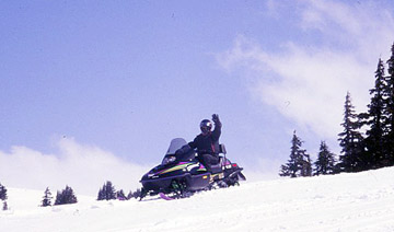 Snowmobiling, Oregon