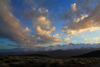 Sierra sunset near Bishop