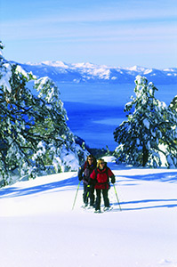 Snowshoeing at Squaw