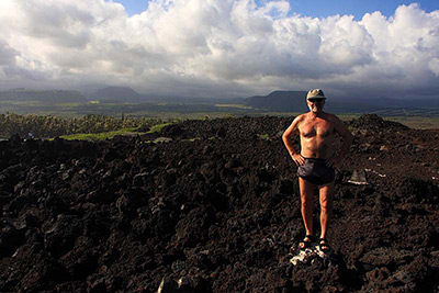 Hawaii - black sands beach