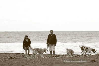 Beach walking