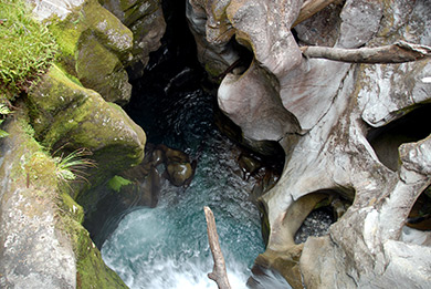 New Zealand Chasm site