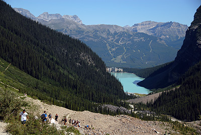 Trail to Lake Louise