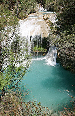 Chiapas waterfall