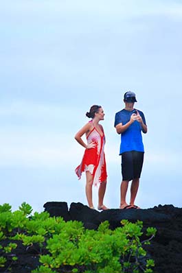 Hawaii Big Island couple