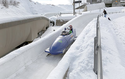 Park City bobsleigh run