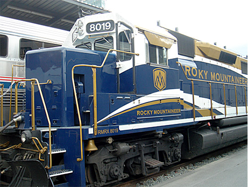 Rocky Mountaineer engine