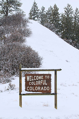 Colorado sign