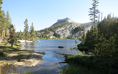 John Muir Trail Lower Cathedral Lake