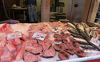 Venice fish market