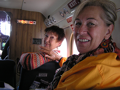 Volcano flight passengers