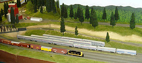 Mt. Rainier Railroad Club HO layout