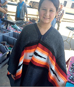 Serape shopping in Albuquerque