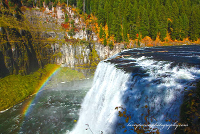 Teton Valley waterfall