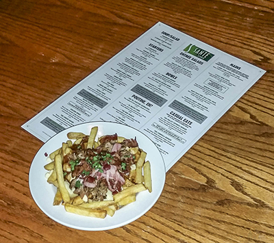 Big White pulled pork poutine