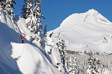 Mt, Hood Meadows God's Wall