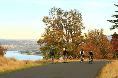 The Dalles walking, biking, and hiking path