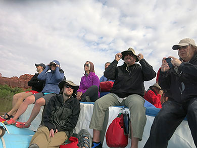 Cataract Canyon raft riding