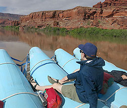 Cataract Canyon above the rapids