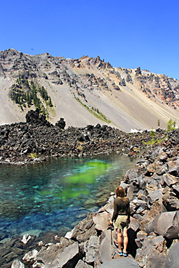 Crater Lake's Wizard Island