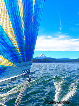 Klamath summer sailing