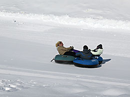 Bogus Basin tubing