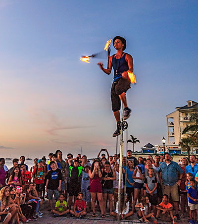 Juggler at Mallory Square