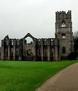 England, Fountains Abbey