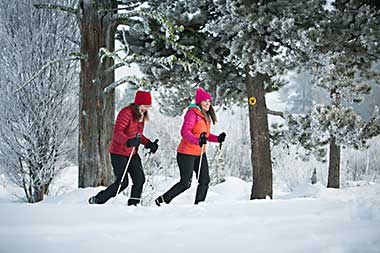 McCall, Idaho snowshoeing