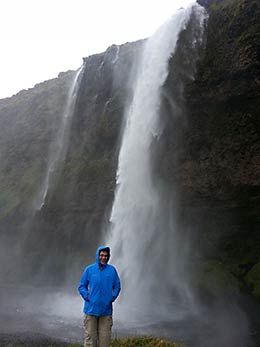 Iceland waterfall