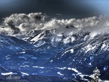 Whistler gondola view