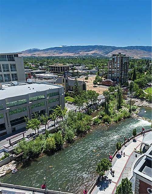 Truckee River through Reno