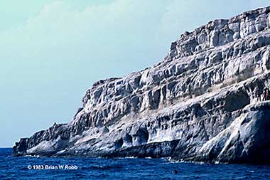 Crete, Matala cave cliff