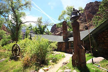 Grand Canyon Phantom Ranch dinner bell