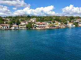 Cuban fishing village