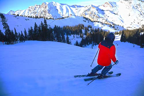 Brighton skier