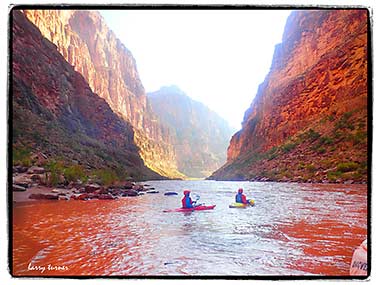 Rafting the Grand Canyon, side canyons