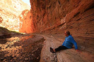 Rafting the Grand Canyon, side canyons