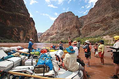 Grand Canyoon rafting, side canyons