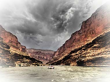 Grand Canyoon rafting, side canyons