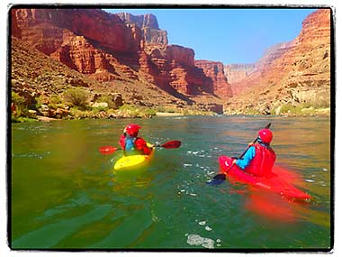 Grand Canyoon rafting, side canyons