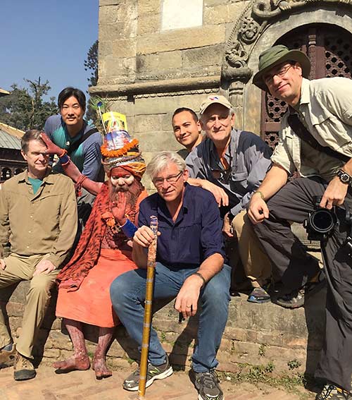 Jeff Blumenfeld in Kathmandu